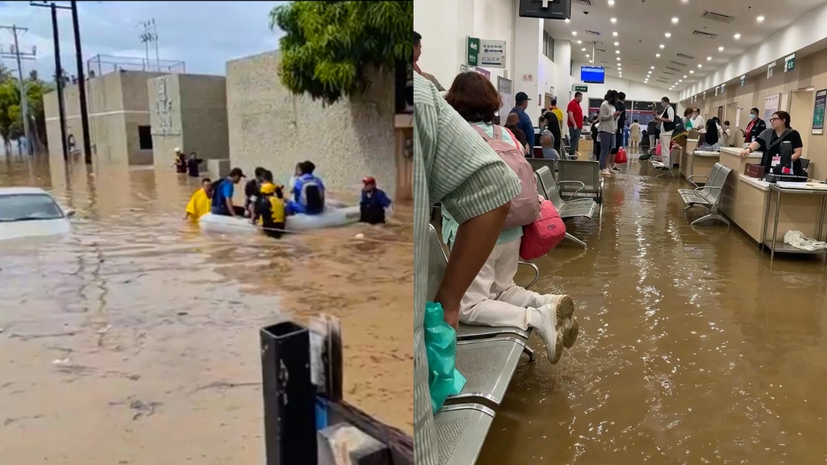 IMSS San José del Cabo: reportan desalojo de 350 personas por lluvia