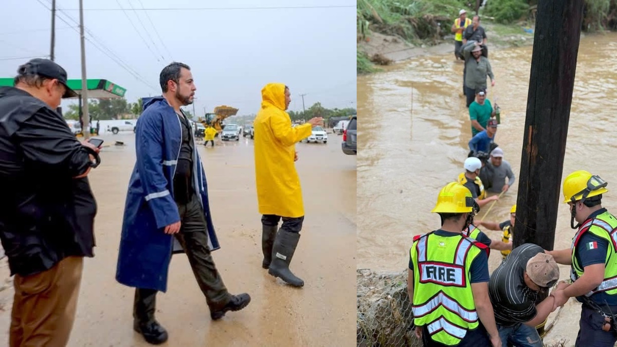Lluvias en Los Cabos hoy: Ayuntamiento atiende afectaciones y vialidades